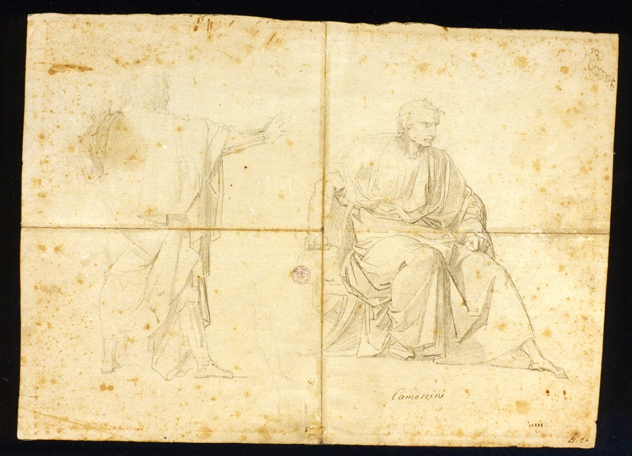 Studi di figure maschili - Certosa e Museo Nazionale di S. Martino, Napoli